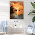 thumbnail image 1 of Designart "The Iconic Pier A Collection III" Nautical & Beach Floater Framed Canvas Print, 1 of 7