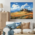 thumbnail image 1 of Designart "The Idyllic Tuscan Countryside" Landscapes Wall Decor, 1 of 5
