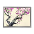 thumbnail image 1 of Designart 'The Japanese Tree With Purple Flowers On' Traditional Framed Art Print, 1 of 4