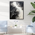 thumbnail image 1 of Designart "The Monochromatic Flow Of Coral Rivers II" Coastal Coral Under Water Floater Framed Canvas Prints, 1 of 5