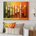thumbnail image 1 of Designart "The Pillars Islam wall decor I" Islamic Floater Framed Canvas Art Print, 1 of 7
