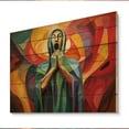 thumbnail image 1 of Designart "The Scream by Edvard An Iconic Masterpiece II" Masterpiece Print on Natural Pine Wood, 1 of 5