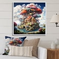 thumbnail image 1 of Designart "The Wishing Tree House Dreams in Nature II" Vangogh Floater Framed Canvas Print, 1 of 7