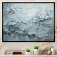 thumbnail image 1 of Designart "The World In The Ice Age" World Map Floater Framed Canvas Art Print, 1 of 5