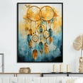 thumbnail image 1 of Designart "Threads Of Dreamscapes" Dream catcher Floater Framed Wall Art Prints, 1 of 5