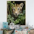 thumbnail image 1 of Designart "Tigers In Asian Painting VIII" Asian Floater Framed Canvas Art Print, 1 of 7