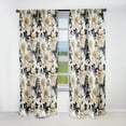 thumbnail image 1 of Designart "Timeless Elegance With Beige Peonies III" Floral Blackout Curtain Panels, 1 of 4