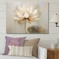 thumbnail image 1 of Designart "Timeless Lotus Connection II" Lotus Wall Art Living Room, 1 of 7