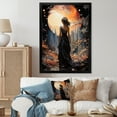 Designart "Timeless Princess Mythical Fantasy II" Fashion Framed Wall
