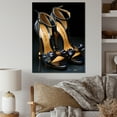 thumbnail image 1 of Designart "Timeless Sophistication High Heels II" Fashion Accessories Wall Art Living Room, 1 of 5