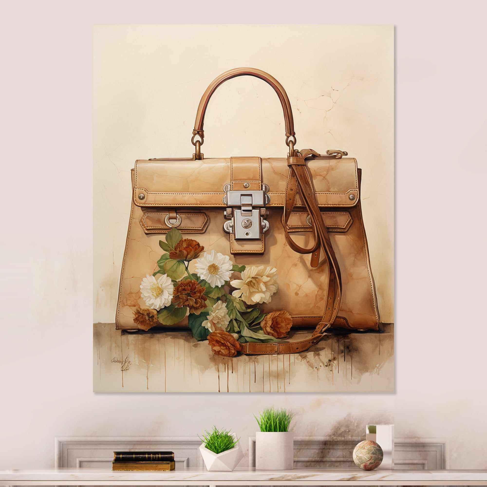 Handbag wall art sale