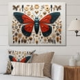 thumbnail image 1 of Designart "Tiny Wonders Insects Bugs wall decor III" Animals Canvas Wall Art, 1 of 5