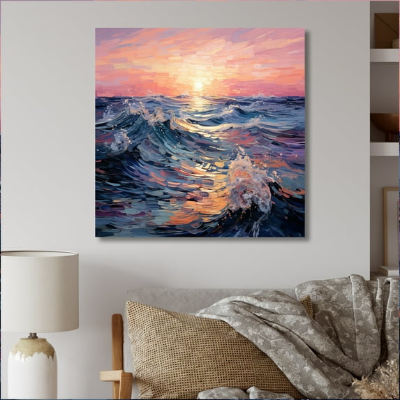 Designart "Tonalism Charm Of The II" Nautical & Beach Metal Art Print