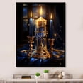 thumbnail image 1 of Designart "Torah Illumination in Judaism I" Spiritual Framed Wall Art - Global Yellow Judaism Hallway Framed Wall Art Decor, 1 of 6