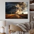 thumbnail image 1 of Designart "Tornado Mirage in the Storm" Landscapes Wall Art Living Room, 1 of 5