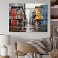 thumbnail image 1 of Designart "Toronto City Graffiti IV" Canada Wall Art Living Room, 1 of 5