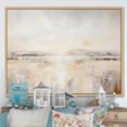 thumbnail image 1 of Designart "Track'S Abstract Appeal" Road Floater Framed Wall Art Living Room, 1 of 5