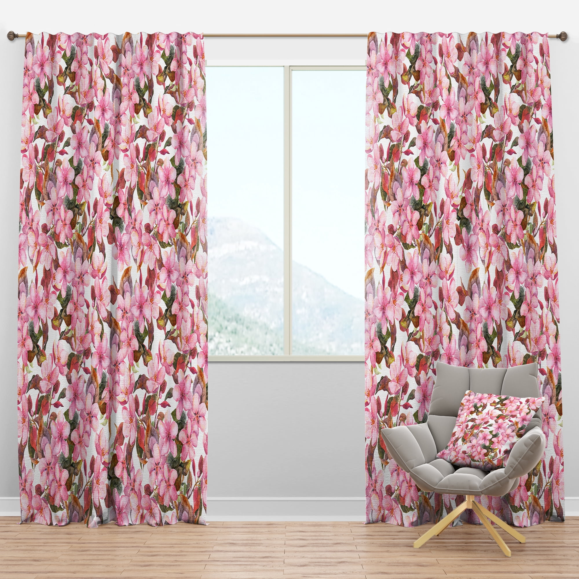 Designart Traditional Blackout Curtain