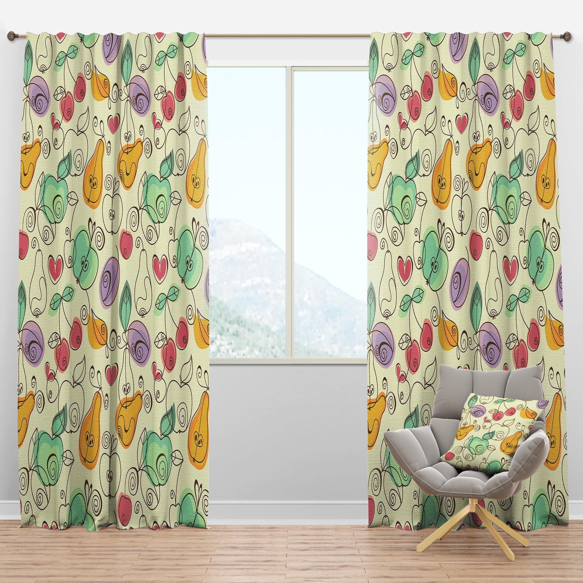Designart Traditional Blackout Curtain