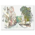 thumbnail image 1 of Designart ' Traditional Street In City Istanbul ' Traditional Canvas Wall Art Print, 1 of 4