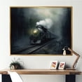 thumbnail image 1 of Designart "Train Atmospheric I" Transportation Floater Framed Wall Decor, 1 of 7