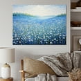 thumbnail image 1 of Designart "Tranquil Azure Bloomscape" Flower Wall Art Prints, 1 of 7