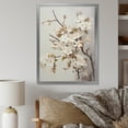 thumbnail image 1 of Designart "Tranquil Beige Apple Blossom" Apple Blossom Picture Framed Canvas Prints, 1 of 5