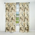 thumbnail image 1 of Designart "Tranquil Natural Tropics II" Tropical Blackout Curtain Single Panel, 1 of 4