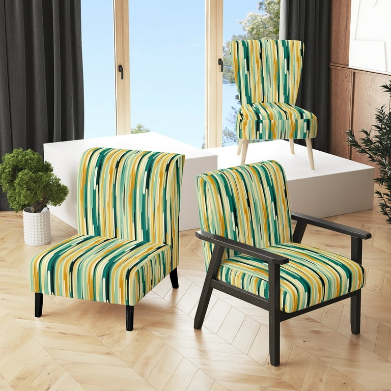 Multi colored armchairs hotsell