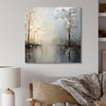 thumbnail image 1 of Designart "Tranquility in the Grey Springtime Forest I" Food & Beverage Wall Art - Traditional Grey Fruits Hallway Wall Art Decor, 1 of 6