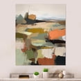 thumbnail image 1 of Designart "Transcending Reality Green and Beige III" Abstract Painting Metal Wall Decor, 1 of 5