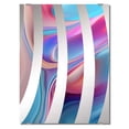 thumbnail image 1 of Designart "Transitional Shapes in Blue and Pink I" Abstract Modern Shapes Transitional Oversized Wall Mirror - Modern Abstract Bedroom Wall Mirror Large - Multiple Color Options, 1 of 6