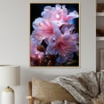 thumbnail image 1 of Designart "Translucent Floral Delight" Rhododendron Floater Framed Wall Art Living Room, 1 of 5