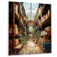 thumbnail image 1 of Designart "Treasures Concealed in Warehouses III" Warehouses Metal Wall Art, 1 of 1