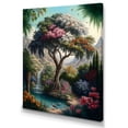 thumbnail image 1 of Designart Tree At The Center Of Jungle Paradise I Canvas Wall Art, 1 of 5