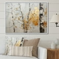 thumbnail image 1 of Designart "Tree Monochrome Of Gray IV" Tree Monochrome Floater Framed Canvas Print, 1 of 7