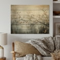 thumbnail image 1 of Designart "Tree Monochrome delicate Reverie I" Floral Print on Natural Pine Wood, 1 of 5