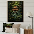 thumbnail image 1 of Designart "Tree Redwood Ancient Guardians Portrait I" Fantasy Floater Framed Wall Decor, 1 of 7