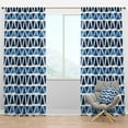 thumbnail image 1 of Designart 'Triangular Shapes Colourfields IX' Modern & Contemporary Blackout Curtain Panel, 1 of 4