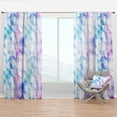 thumbnail image 1 of Designart 'Triangular Shapes Colourfields X' Modern & Contemporary Curtain Panel, 1 of 4