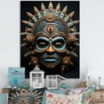 thumbnail image 1 of Designart "Tribal Yoruba African Mask" African Tribal Wall Art Print, 1 of 5