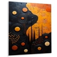 thumbnail image 1 of Designart "Tribes Sacred African Patterns IV" African Tribes Metal Wall Decor, 1 of 1