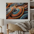 thumbnail image 1 of Designart "Tribes Samburu African Beadwork II" African Tribes Print on Natural Pine Wood, 1 of 5