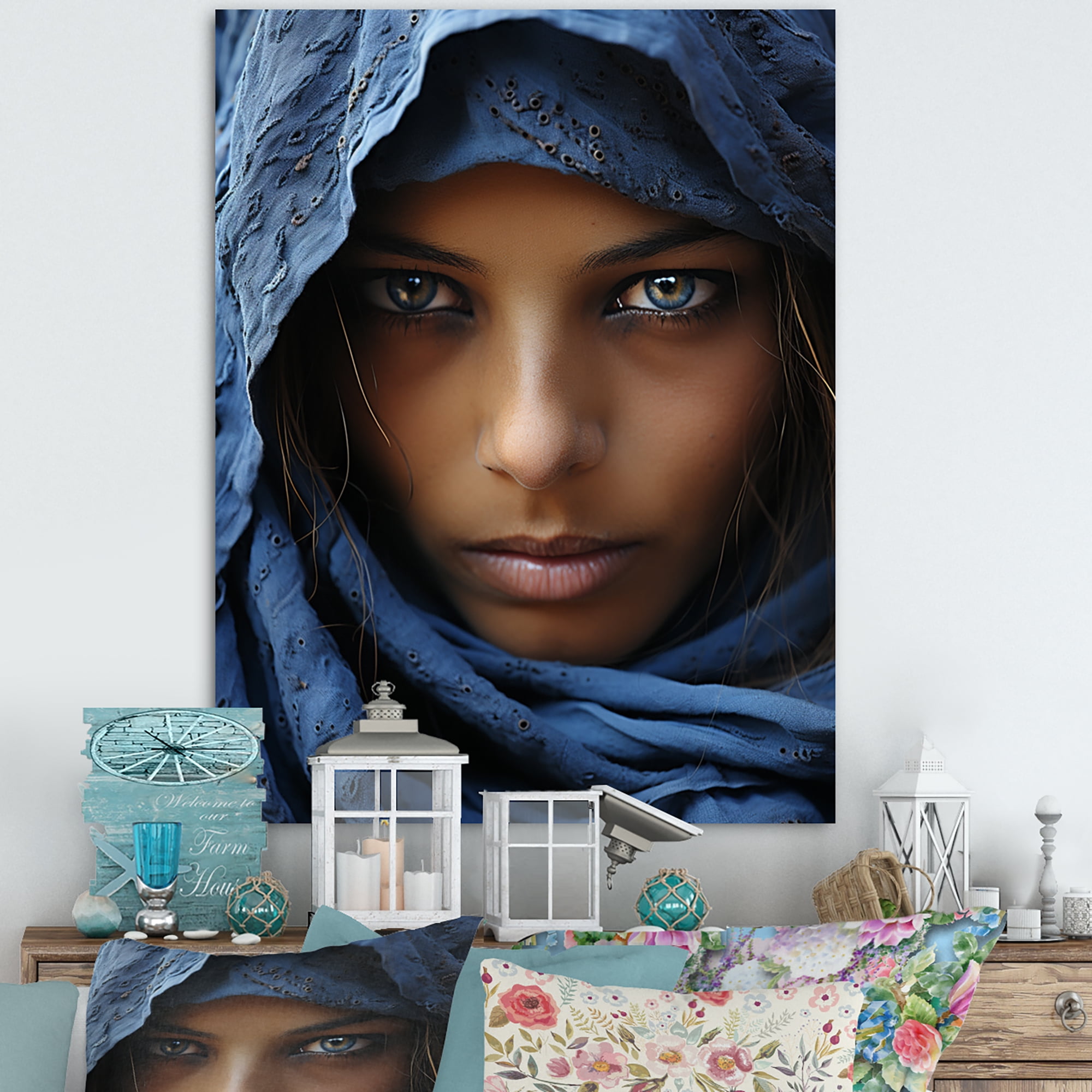 Designart "Tribes Tuareg African Sahara II" African Tribes Wall Art