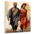 thumbnail image 1 of Designart "Tribes Yoruba African Nigeria I" African Tribes Metal Wall Art, 1 of 5
