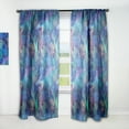 thumbnail image 1 of Designart 'Tropical Blue Mood VII' Modern & Contemporary Curtain Panel, 1 of 5