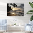 thumbnail image 1 of Designart "Tropical Escape Beach Photo IV" Nautical & Beach Canvas Art Print, 1 of 5