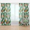 thumbnail image 1 of Designart 'Tropical Foliage Mood VII' Tropical Curtain Panel, 1 of 4