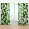 thumbnail image 1 of Designart 'Tropical Foliage Mood X' Modern & Contemporary Curtain Panel, 1 of 4