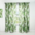 thumbnail image 1 of Designart 'Tropical Foliage Mood X' Modern & Contemporary Curtain Panel, 1 of 5